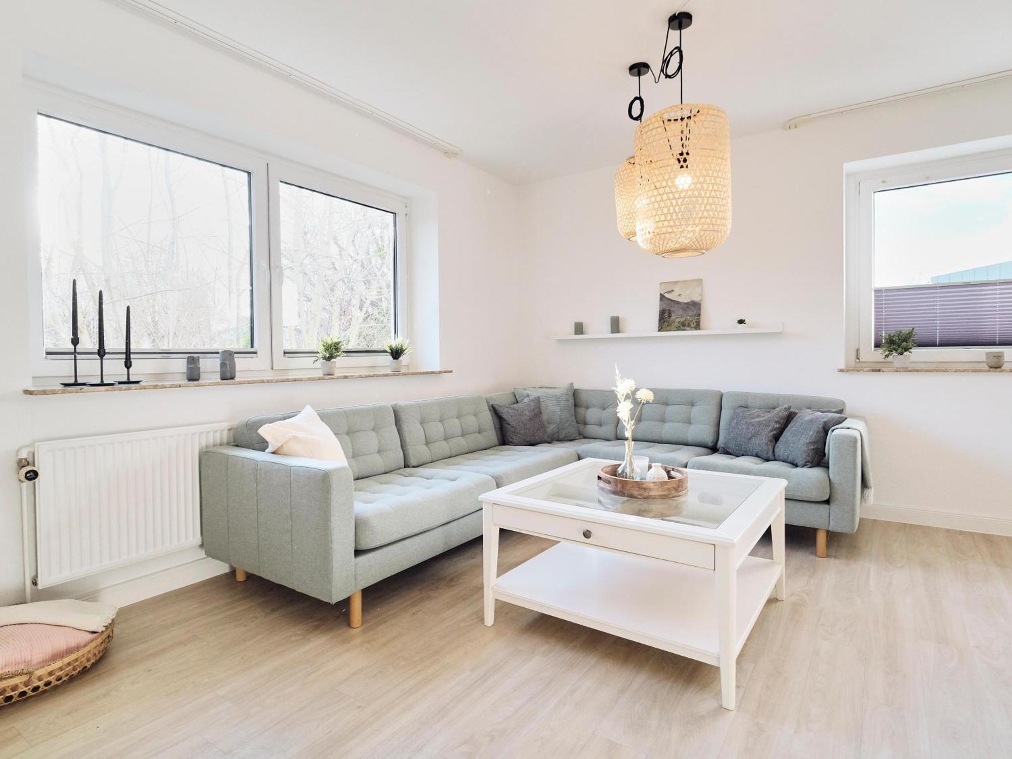 Ferienwohnung "Gilde" Hyggelig Mit Blick Ins Gruene 格吕克斯堡 外观 照片