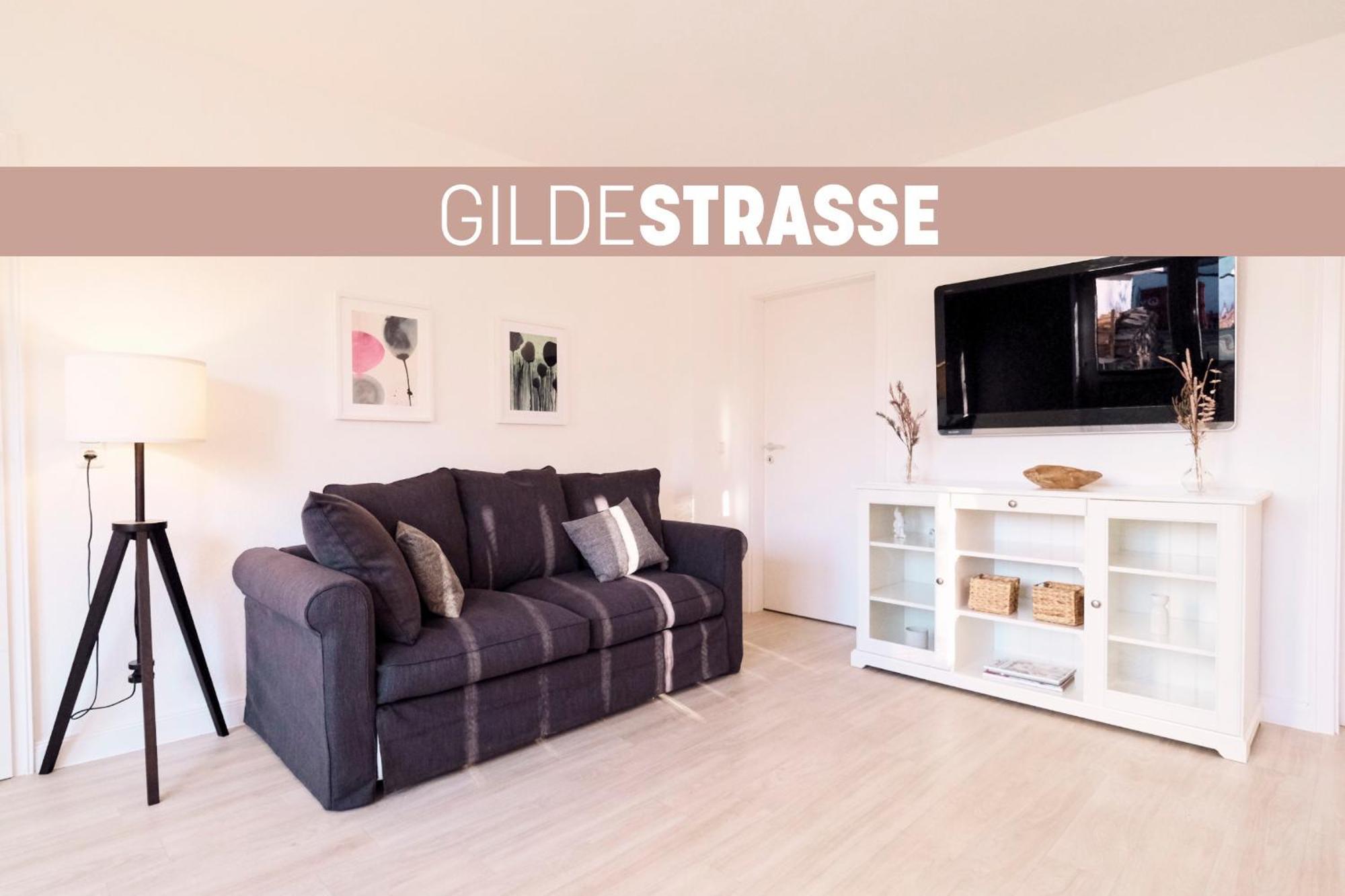 Ferienwohnung "Gilde" Hyggelig Mit Blick Ins Gruene 格吕克斯堡 外观 照片